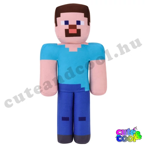 minecraftos steve plüss figura