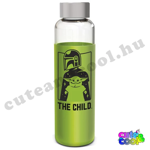 Star Wars Mandalorian A Gyermek Üvegpalack 585ml