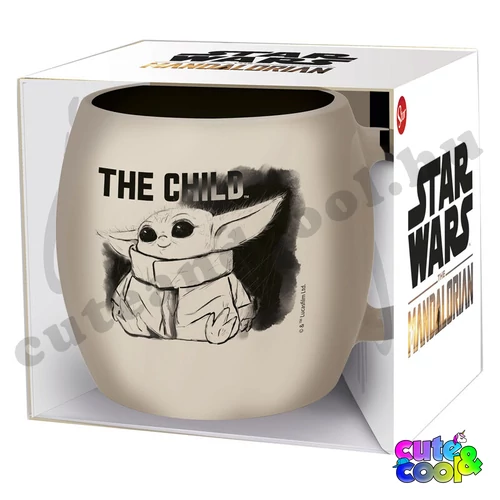 Star Wars Mandalorian A Gyermek Bögre 380ml