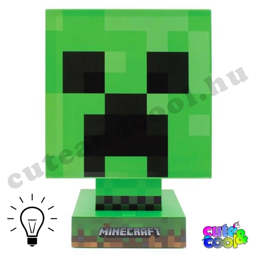 minecraftos asztali lámpa