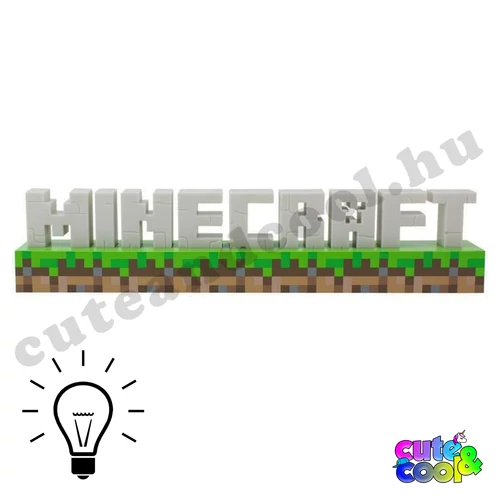 minecraft ajándék lámpa