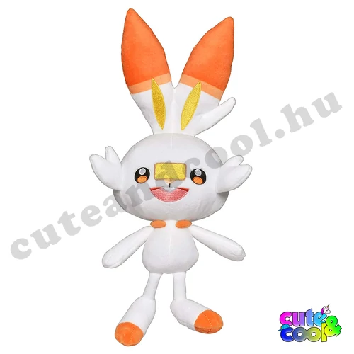 pokémon scorbunny plüssfigura