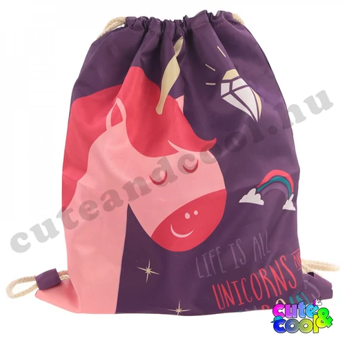 Unicorn party gym bag