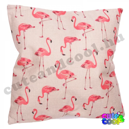 Flamingós Díszpárna