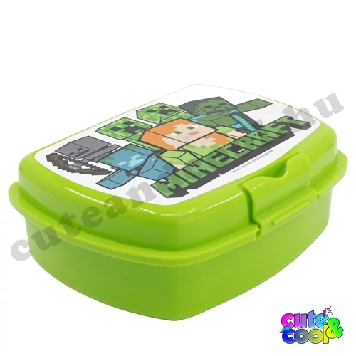 Minecraft műanyag szendvicsdoboz