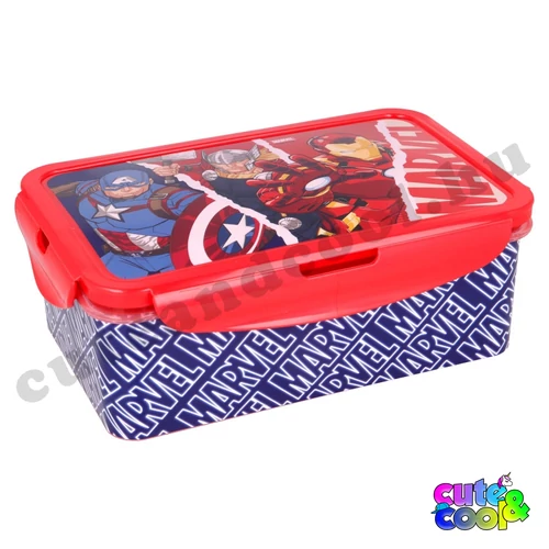 Marvel Bosszúállók nagyméretű osztott uzsidoboz iskolába