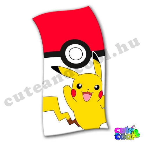 pokémon strandlepedő törölköző