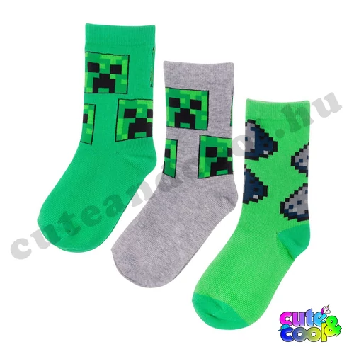 Minecraft Creeper zokni csomag