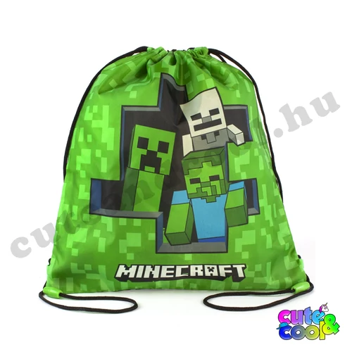 minecraft creeper tornazsák sulihoz