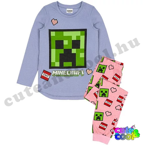 Minecraft Creeper girl's pyjamas