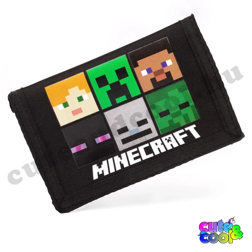 minecraftos zsebes gyerek pénztárca