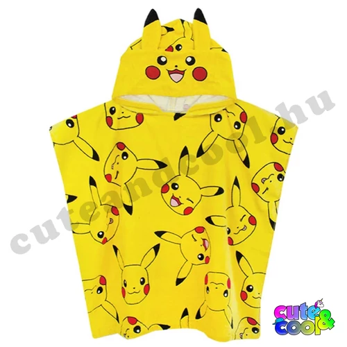  pokémon pikachu poncsó