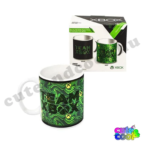 XBOX TEAM hőre változó bögre