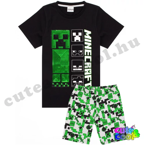 Minecraft gyerek pizsoma szett