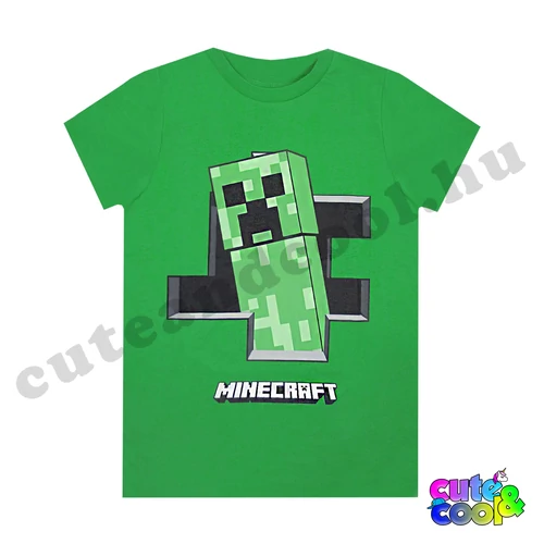 Minecraft outstanding Creeper green T-shirt