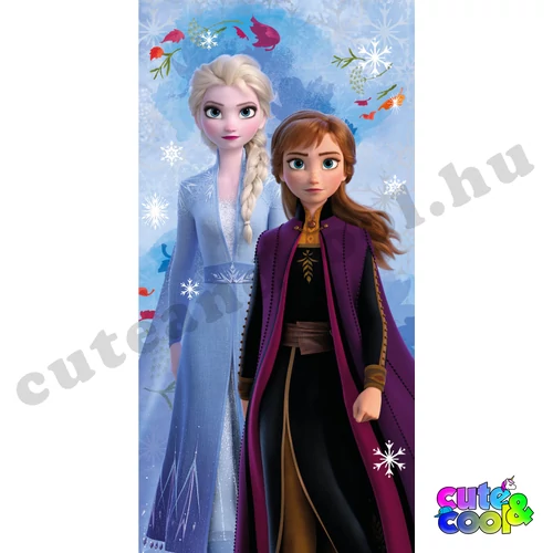 Frozen Jégvarázs II strand törölköző - Pamut