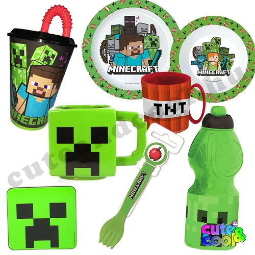 Minecraft 7db-os étkészlet szett