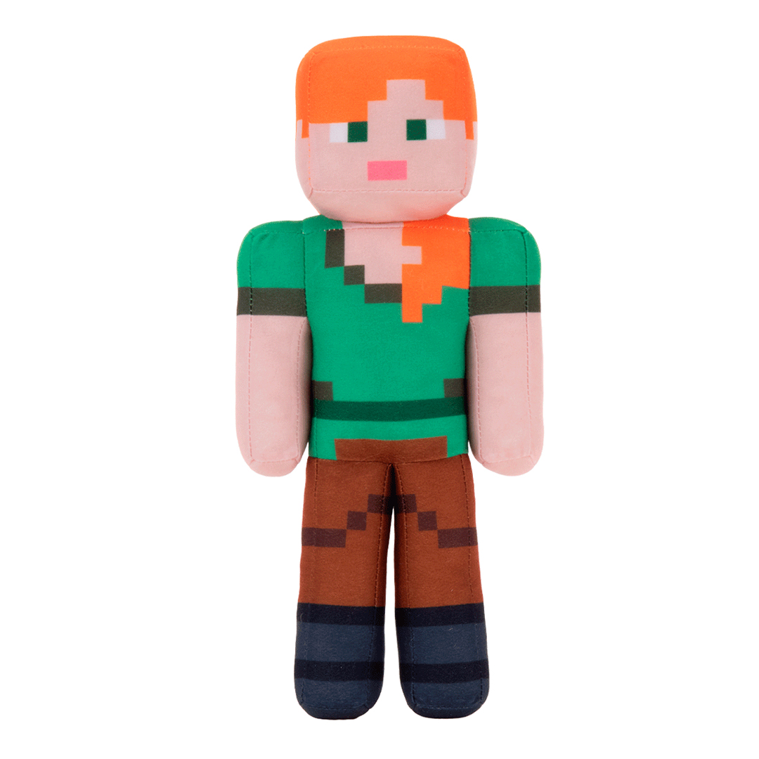 Minecraft Alex big sized plush toy 34cm - Minecraft Plushes