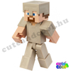 Minecraft Steve vaspáncélos figura 21cm