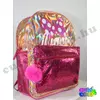 Minnie Mouse holographic gold-pink bag