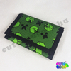 Minecraft black-green Creeper wallet