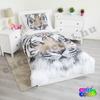 Tiger cotton bed linen