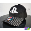 PlayStation icons black baseball cap