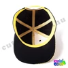 Pokemon yellow-black snapback cap