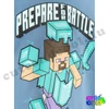 Minecraft Battle póló