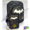 Batman glowing school bag set