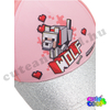 Minecraft Wolf pink Baseball cap