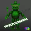 foszforeszkalo five nights at freddy's freddy fazbear figura