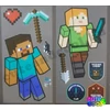 Minecraft large wall sticker pack