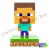 Minecraft Steve 3D Icon Lamp
