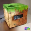 Minecraft Grass block Alarm clock