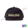 Star Wars Mandalorian black snapback cap