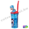 Marvel Captain America straw cup