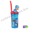 Marvel Captain America straw cup