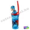 Marvel Captain America straw cup