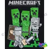 Minecraft Steve and the Creepers Battle T-shirt