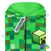 Minecraft Creeper patterned zip-up Hoodie