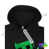 Minecraft exploding Creeper black hoodie