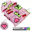 Minecraft Creeper pink onesie