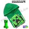 Minecraft exploding Creeper green hoodie