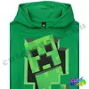 Minecraft exploding Creeper green hoodie