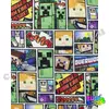 Minecraft comic pattern T-shirt