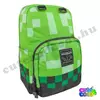 Minecraft green school bag