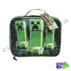 Minecraft 3 Creepers lunch bag