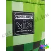 Minecraft green school bag