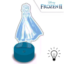 Disney frozen jégvaráézs elza éjjeli fény hangulat lámpa